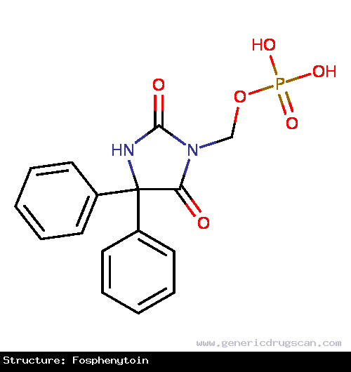 Generic Drug Fosphenytoin prescribed For the control of generalized convulsive status epilepticus and prevention and treatment of seizures occurring during neurosurgery. It can also be...