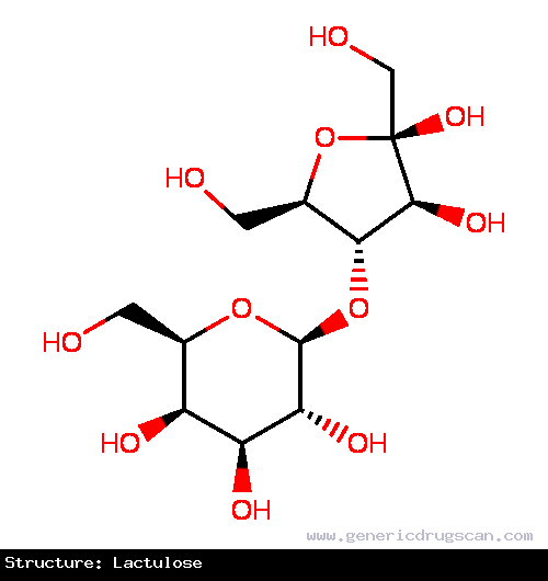 Generic Drug Lactulose prescribed For the treatment of constipation and hepatic encephalopathy.